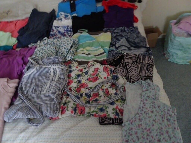 Women's Clothes, SIZE 8 and 6 Tops, Blouses, Cardigans 