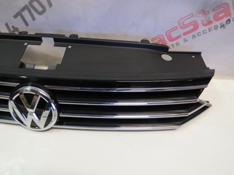 VW PASSAT B8 FRONT GRILL GENUINE PART XENON VERSION 2015-ON 3G0 853 653