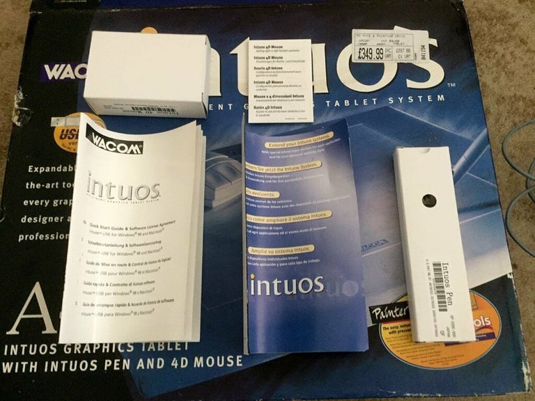 Wacom Intuos A4 Graphics Tablet