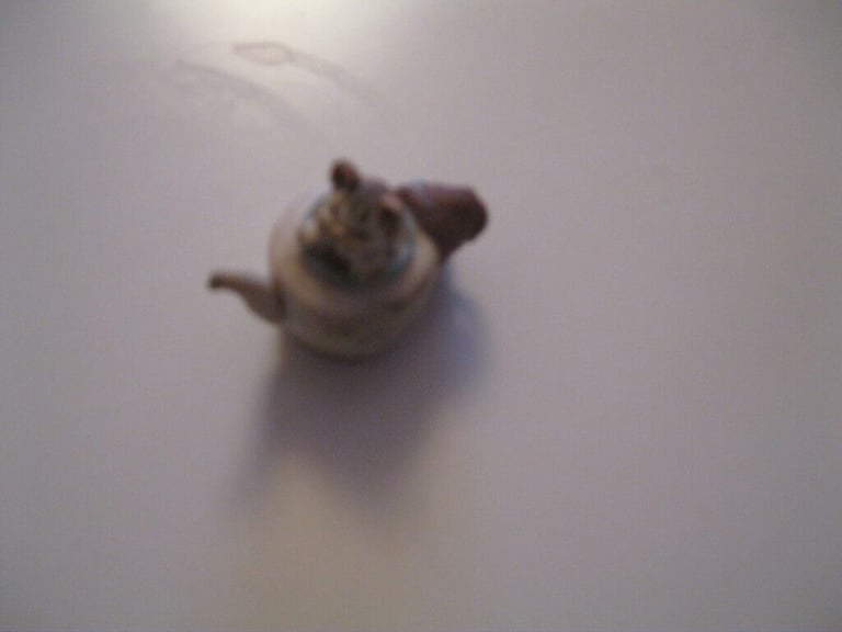 Peter Fagan Antique Cat in Teapot and Cat with a Ball