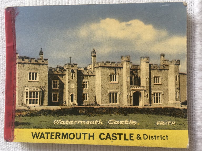 image for Vintage mid-1960s Watermouth Castle & District, Devon mini colour postcards book. Frith & Co. Ltd