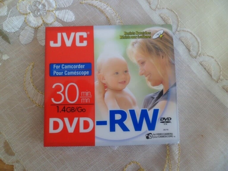 JVC-DVD-RW DVD DISCS FOR CAMCORDERS