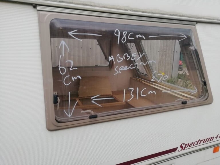 image for Abbey spectrum Caravan side window 