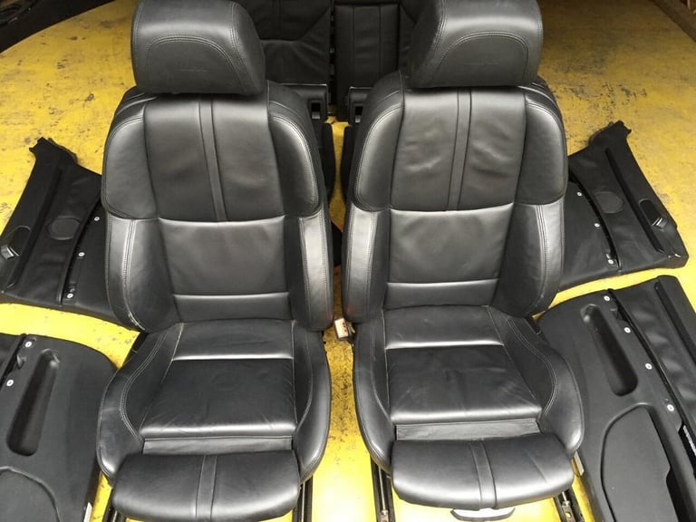 BMW E92 M3 Black Heated Leather Interior Complete