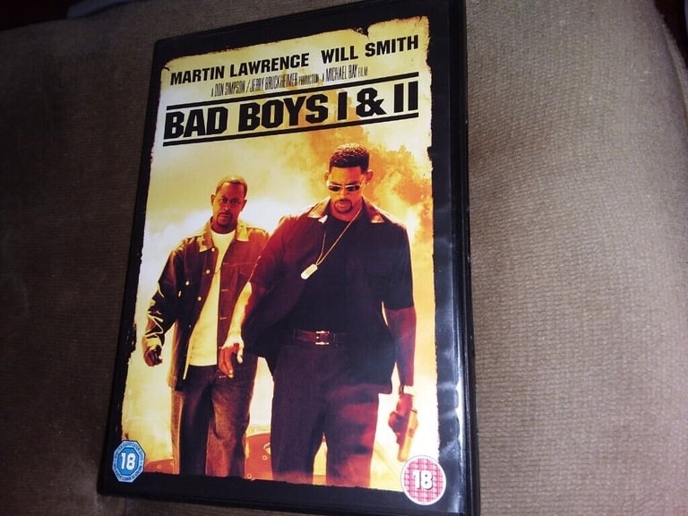 BAD BOYS COMPLETE 3 FILM DVD COLLECTION.