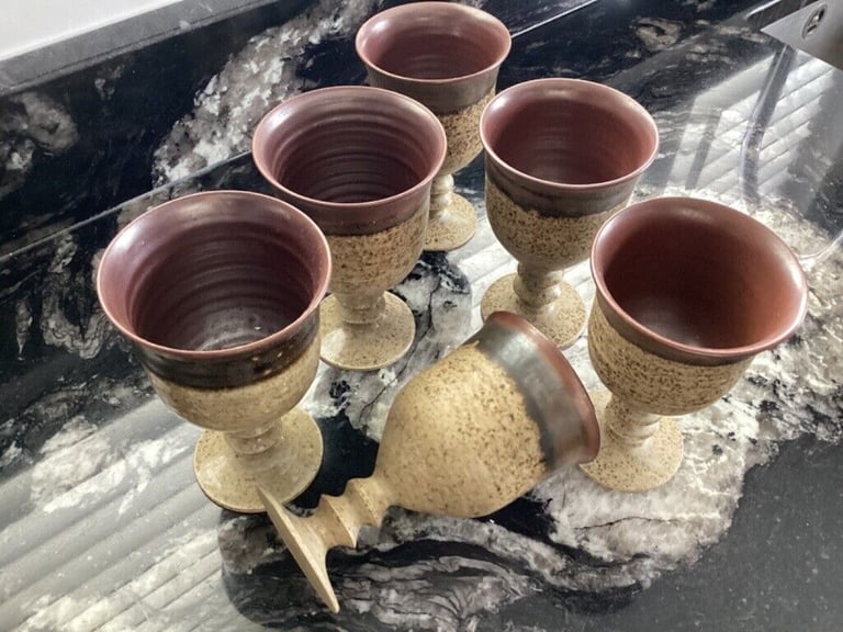 image for Pottery gobblets 