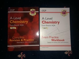 CGP CHEMISTRY A LEVEL WORKBOOKS