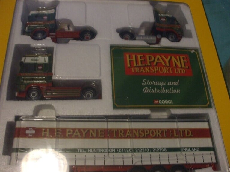2 Corgi 1/50th Scale Truck Sets.