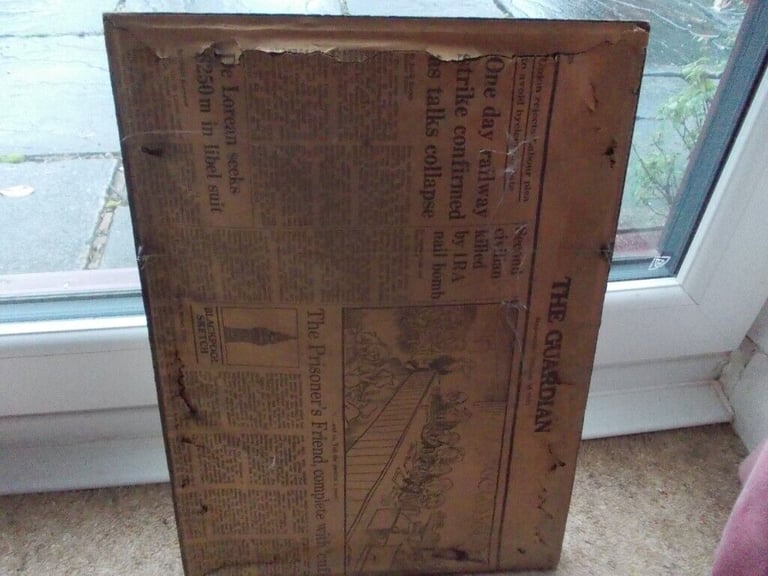 Print in tatty frame but does have some charm
