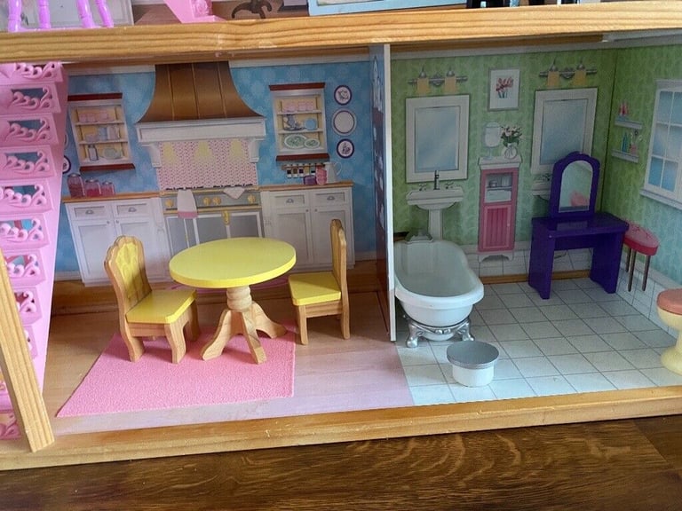 Large dolls house - good condition 