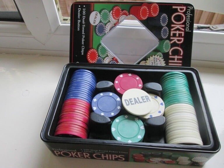 Poker Chip top up kit,   Standard 38 mm Chips  Used