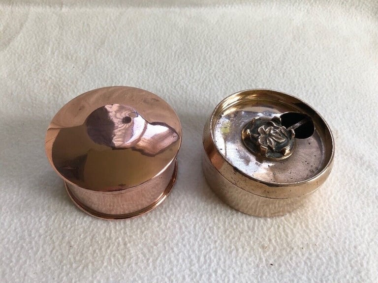 image for Brass Ashtray & Storage Box
