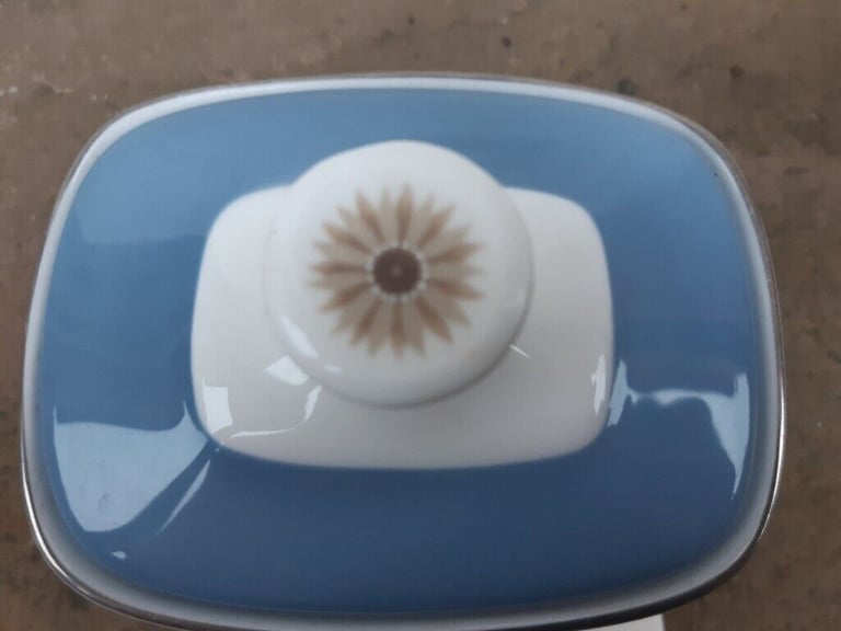 Royal Doulton Pastorale Pattern Sugar Bowl