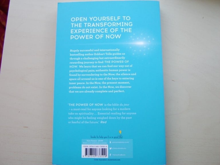 THE POWER OF NOW by Eckhart Tolle