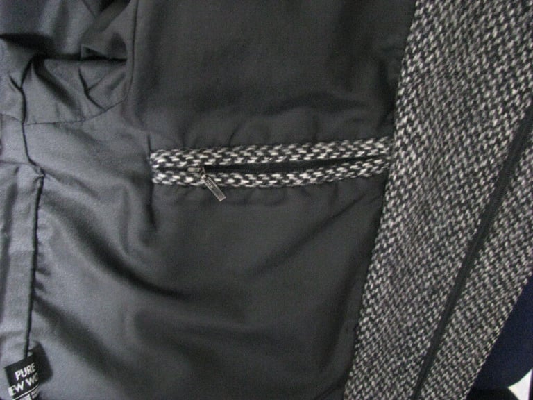 Vintage Mens Calder Moor Wool Bomber Jacket