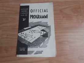 image for Distillery portadown 1955 programme 