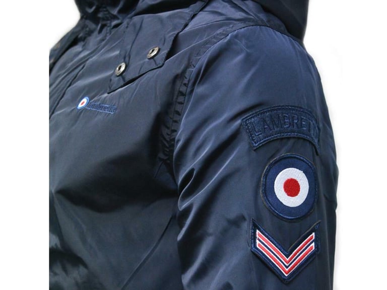 Lambretta Lightweight Parka-Navy (XL) RRP: £90