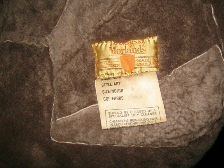 Morlands original sheepskin Coat, size: L