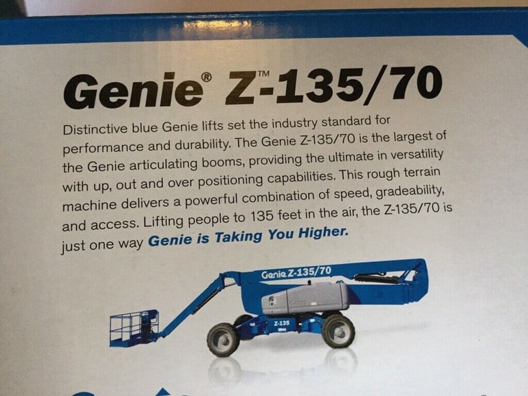 image for  Limited edition Die cast Genie Z-135/70 boxed