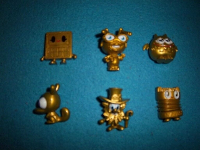image for Moshi Monsters Gold Figures x 6 IP1