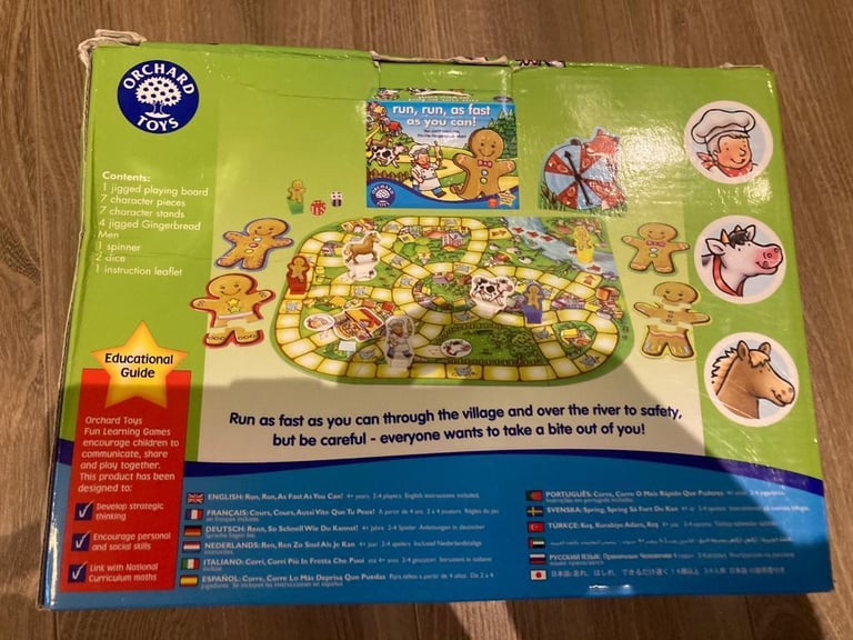 Orchard Toys Game - Run Run as Fast as you Can