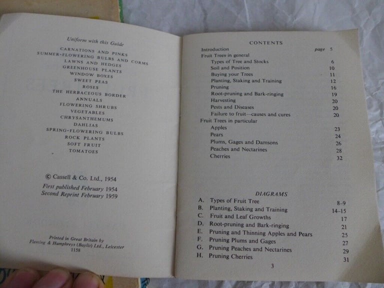 MR CUTHBERT’S GUIDE TO GROWING FRUIT TREES and MIDDLETON’S ALL THE YEAR ROUND GARDENING GUIDE
