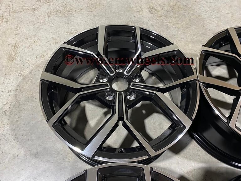 17" Inch Faro Style Alloy Wheels VW Golf MK5 MK6 MK7 MK7.5 Audi A3 Seat Leon Caddy Skoda 5x112