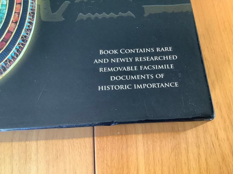 Egyptology Discovering TUTANKHAMUN Book & Docs by Jaromir Malek VGC 