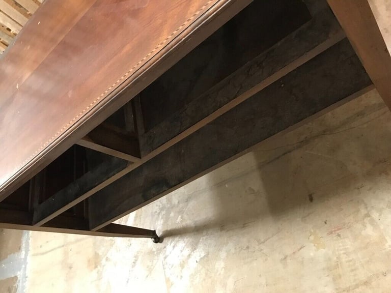 VINTAGE WOODEN CHEST OF DRAWERS WITH INLAY (NO DRAWERS)