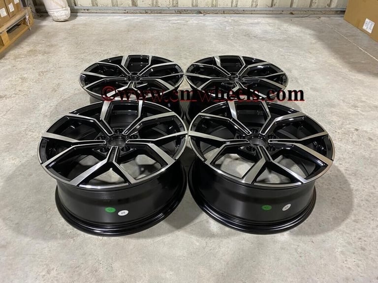 17" Inch Faro Style Alloy Wheels VW Golf MK5 MK6 MK7 MK7.5 Audi A3 Seat Leon Caddy Skoda 5x112