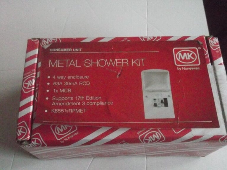image for MK CONSUMER UNIT KIT FOR SHOWER