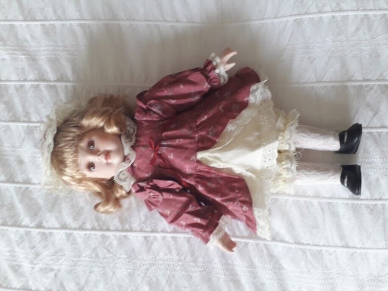 3 Porcelain Dolls 
