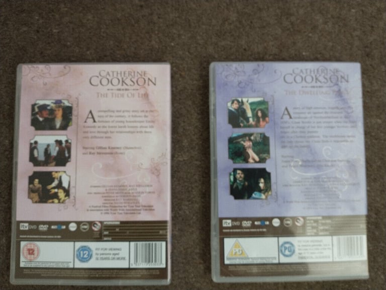 DVDs - CATHERINE COOKSON  T.V. FILMS (2), The Tide of Life & The Dwelling Place.