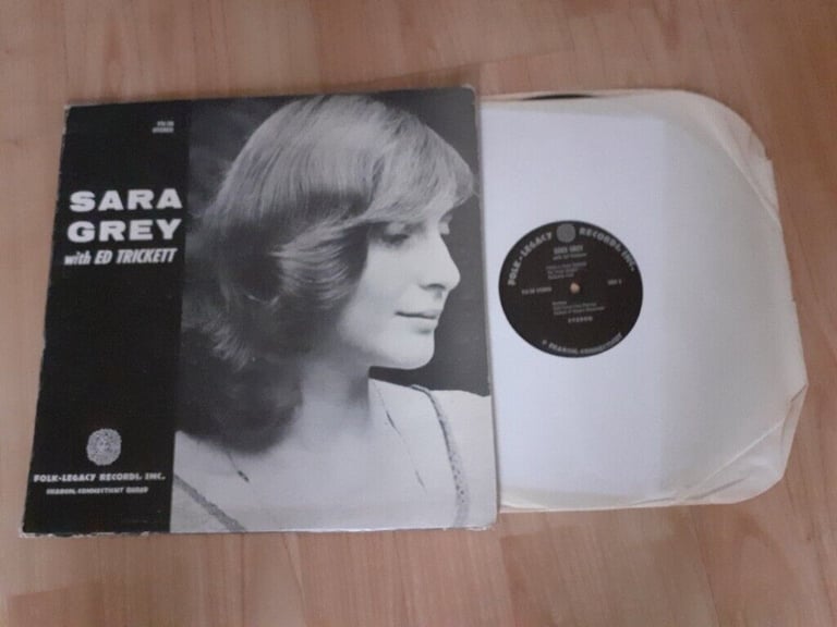 Sara gray with ed trickett SIGNED vinyl lp 