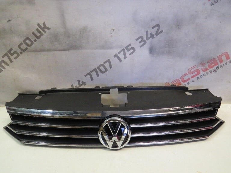 VW PASSAT B8 FRONT GRILL GENUINE PART XENON VERSION 2015-ON 3G0 853 653