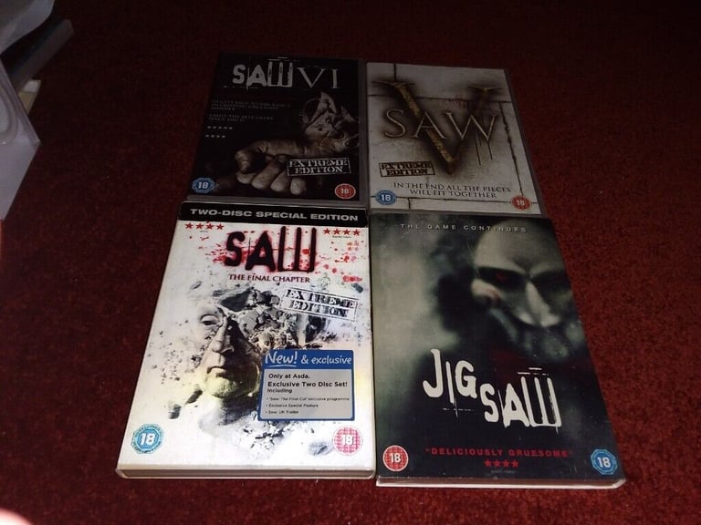 SAW - THE COMPLETE DVD COLLECTION FOR SALE. | in Swansea | Gumtree