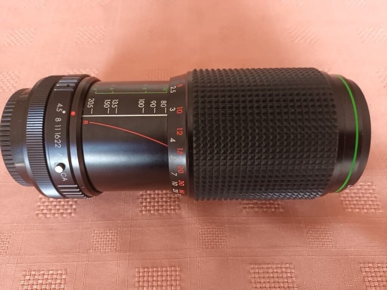 image for  Description Vintage Canon Mount  FD Fit Hanimex 80mm-205mm
