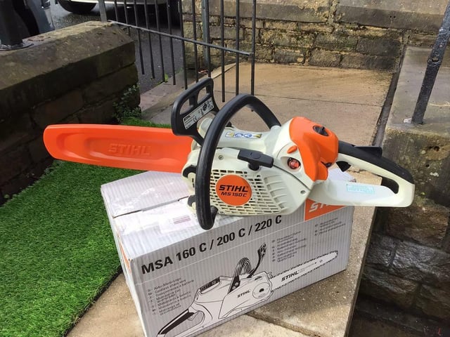 Stihl 2017 MS150c petrol chainsaw Very clean good condition in