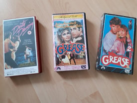 Videos x3 Dirty Dancing, Grease and Grease 2