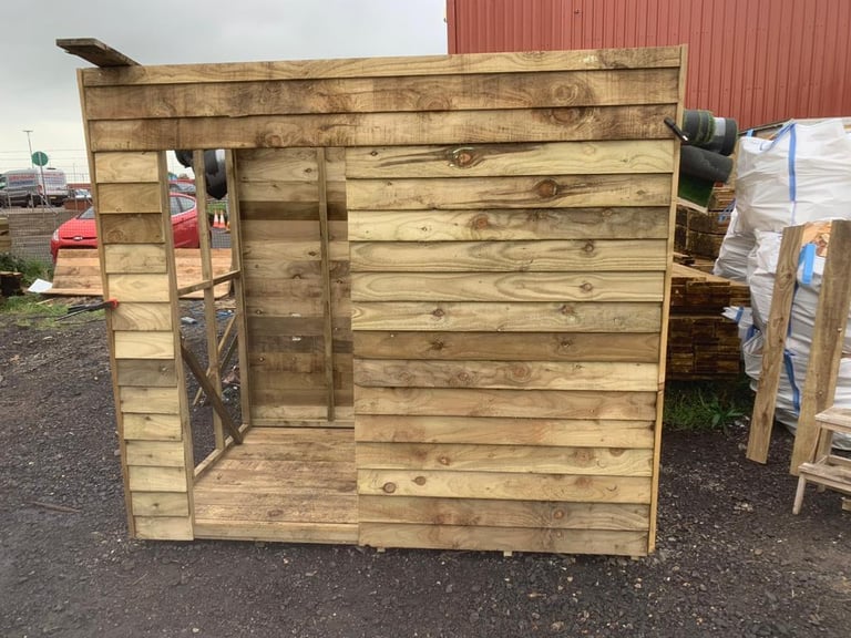  Sheds and decking 