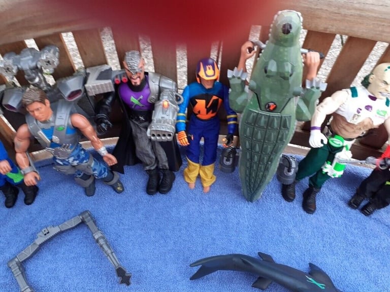 Vintage Selection of Figures, mostly Action Man.