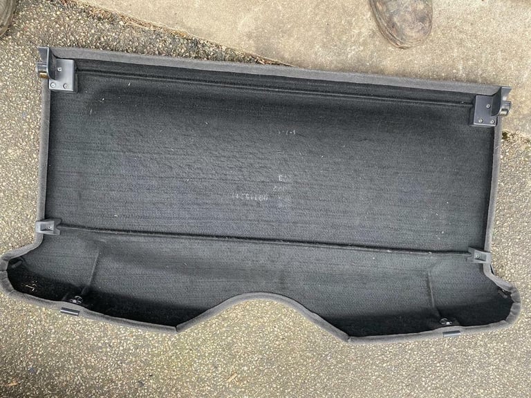 Vauxhall Corsa C 2004 rear parcel shelf grey 