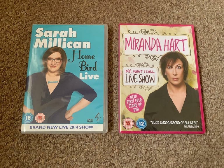 Sarah Millican Home Bird Live & Miranda Hart My What I Call Live Show DVD  Bundle | in Bramley-Guildford, Surrey | Gumtree
