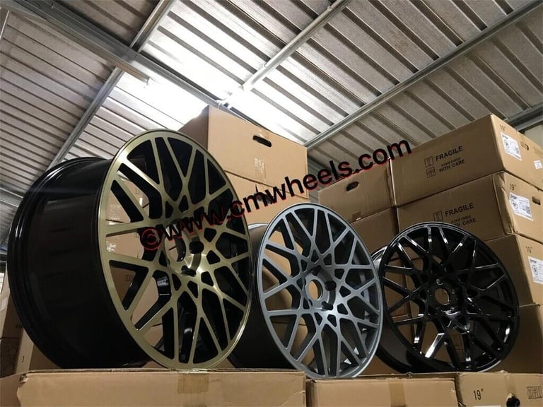 19″ Inch Rotiform style Alloy Wheels VW Golf R MK5 MK6 MK7 Audi A3 Seat Leon Caddy 5x112 GTI Skoda