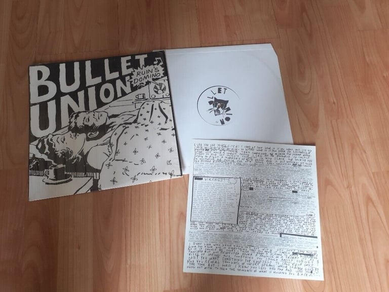 Bullet union  - ruin's domino vinyl LP 