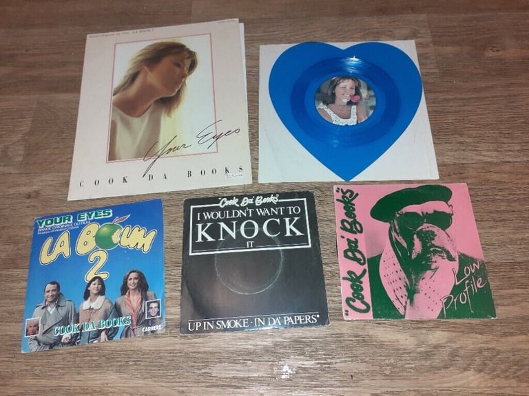 Cook da books rare japan shaped picture disc 