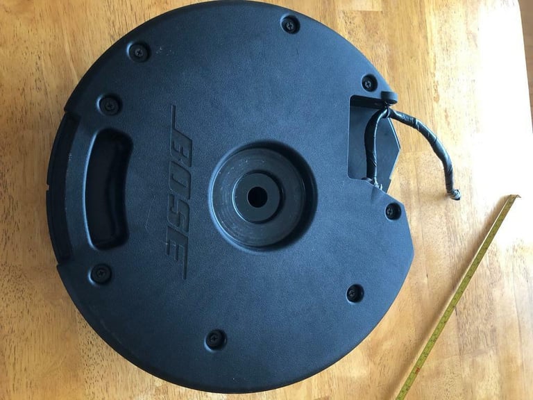 Bose (spare wheel space) subwoofer with internal amplifier