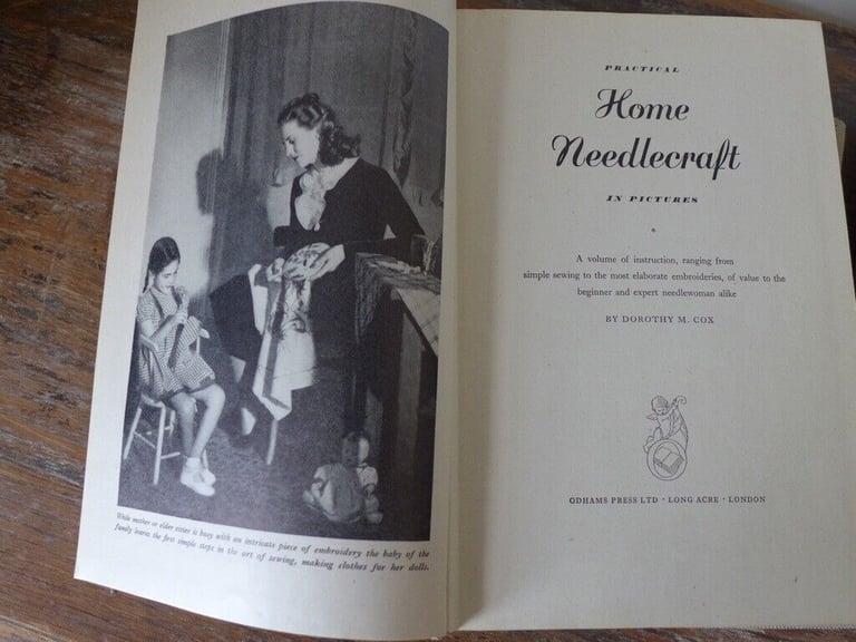 Four Vintage Needlework Needlecraft Hardback Books. See titles and details below. The four for £20.