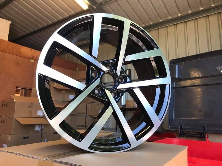 18 19" Inch Golf Jurva Style Wheels VW Golf MK5 MK6 MK7 MK7.5 MK8 A3 Seat Leon Caddy 5x112