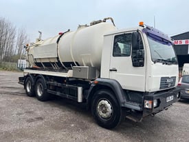 MAN/ ERF WHALE 15000 LITRE VACUUM MOT MAY 2023...watch the video